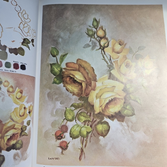 How to Draw and Pain Roses and Other Flowers HT130 Walter Foster Vintage Softcov - Picture 9 of 16